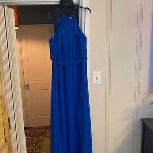 Gianni Bini Royal Blue Maxi Dress